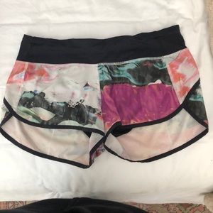 Multicolor Lulu Shorts